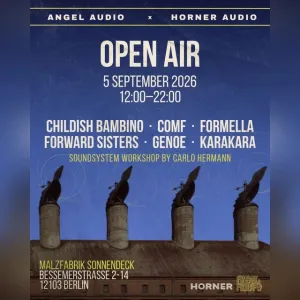 Open Air: Angel Audio auf dem Sonnendeck