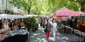 Ökomarkt am Kollwitzplatz