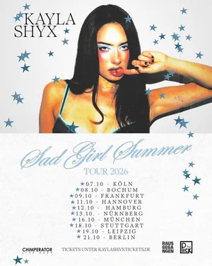 KAYLA SHYX - Sad Girl Summer TOUR 2026
