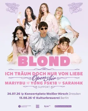 Blond - I'm only dreaming of love Tour 2026