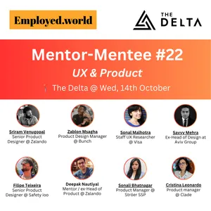 Mentor-mentee Meetup #22: UX & Product Management
