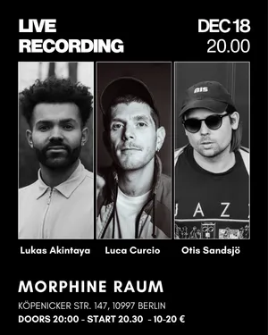 Curcio / Sandsjö / Akintaya - Live Recording