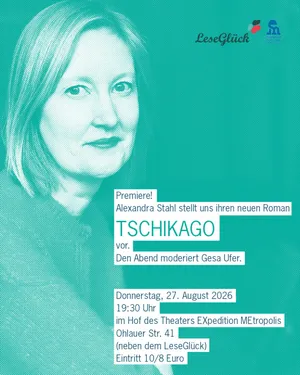 Lesung LeseGlück: Tschikago von Alexandra Stahl