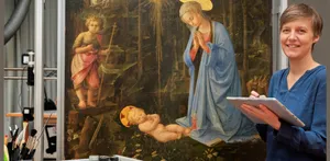 Ein Meisterwerk wird restauriert: Die Anbetung im Walde (1459) von Filippo Lippi