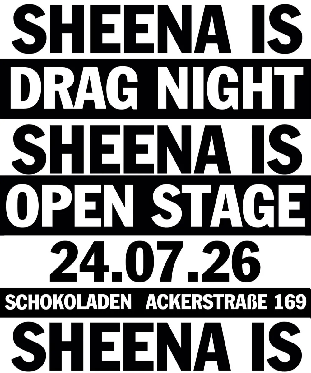 SHEENA IS - Open Stage Punk Drag Night