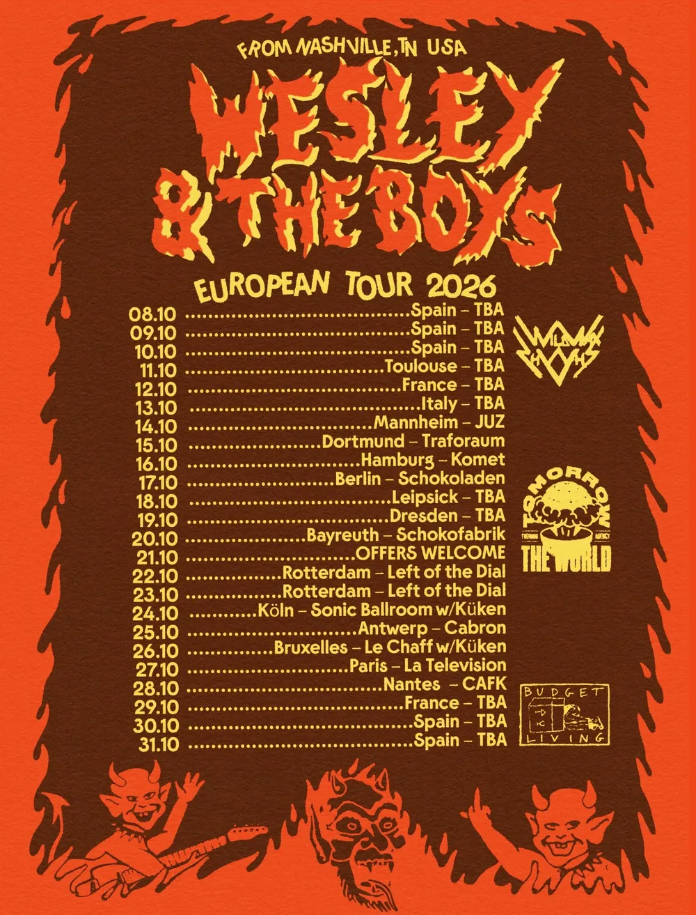 Wesley & The Boys + Spa Boys