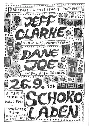 Jeff Clarke (folk) + Dane Joe (ambient/noise)