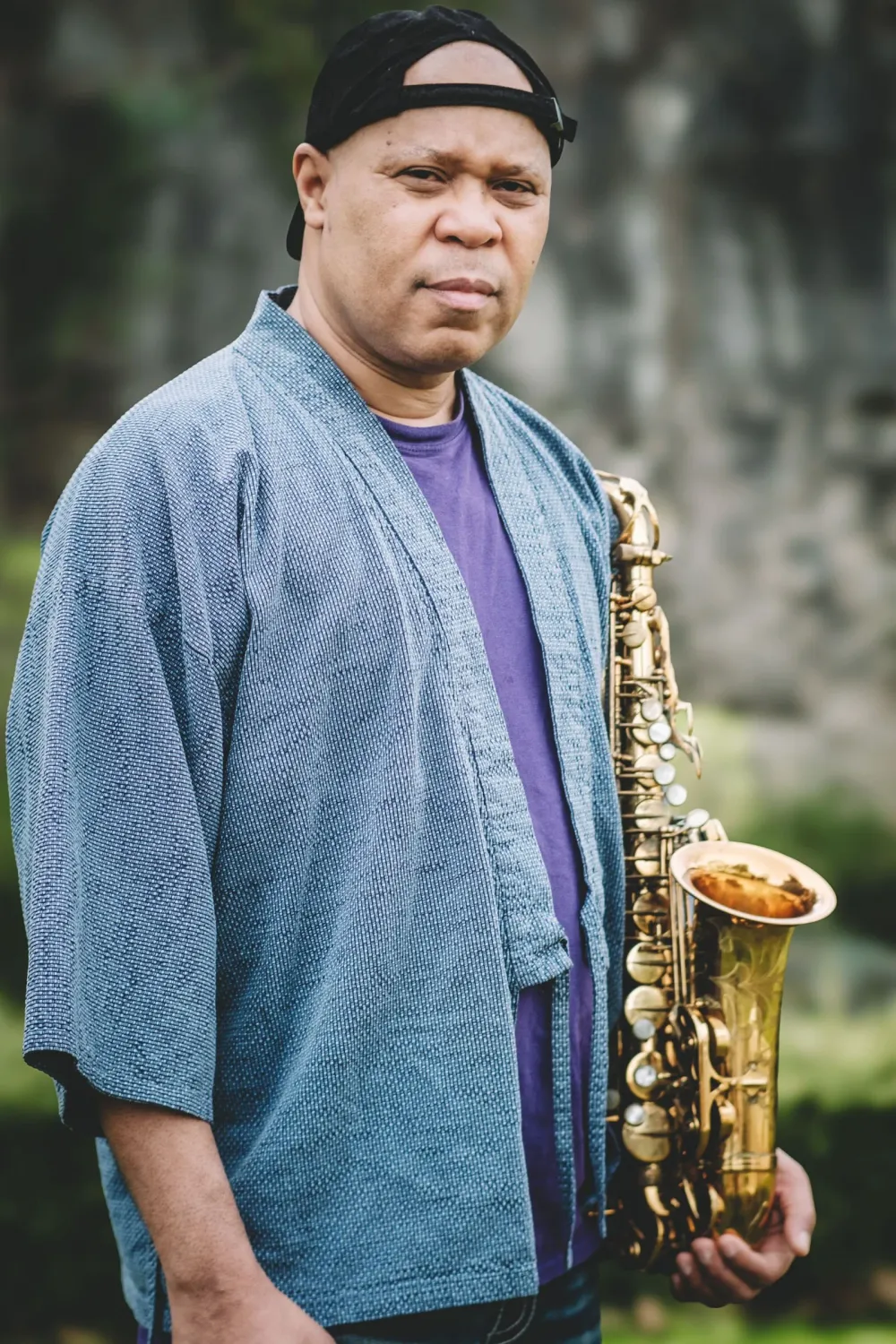 Steve Coleman, alto saxophonist and MacArthur Fellow, leader of Five Elements