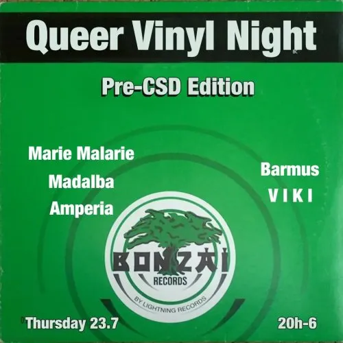 Queer Vinyl Night Pre-CSD Party