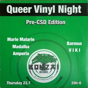 Queer Vinyl Night Pre-CSD Party