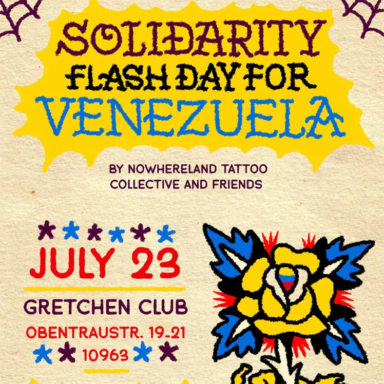 SOLIDARITY FLASH DAY FOR VENEZUELA