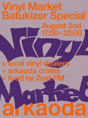 Vinyl Market with Batukizer