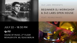 Beginner DJ Workshop & 343 Labs Open House