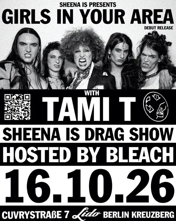SHEENA IS PRESENTS: GIRLS IN YOUR AREA + TAMI T