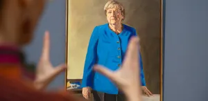 Merkels blauer Blazer