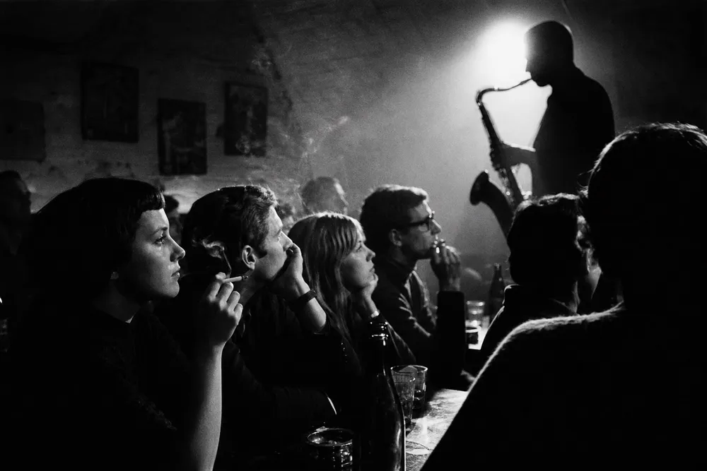 Peter Brötzmann performing