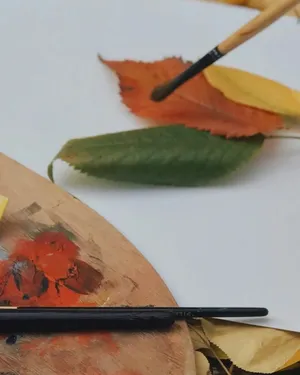 Creative Kids Berlin Workshop - Make your own Leaf Artworks!