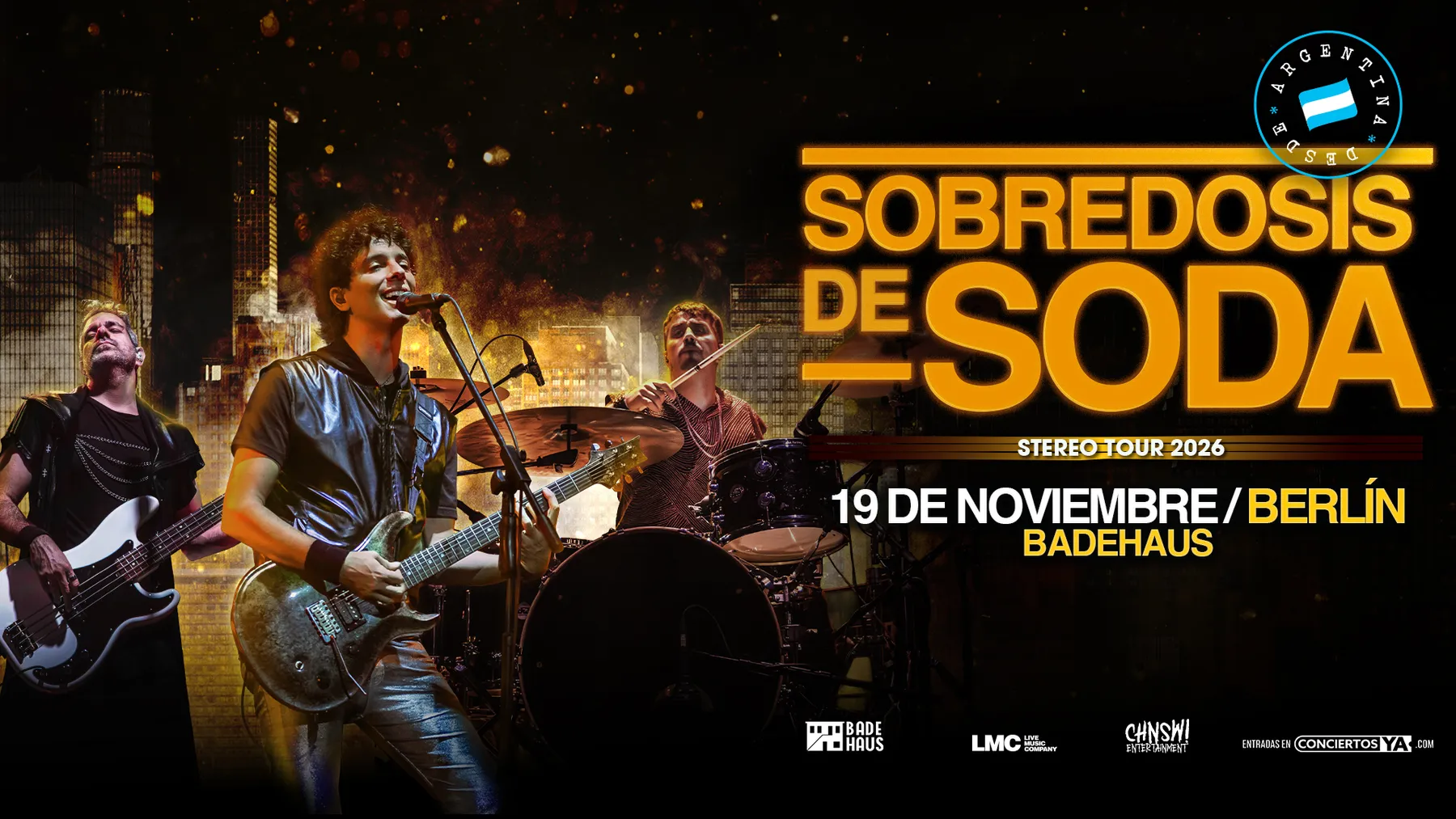 Sobredosis de Soda – Stereo Tour 2026