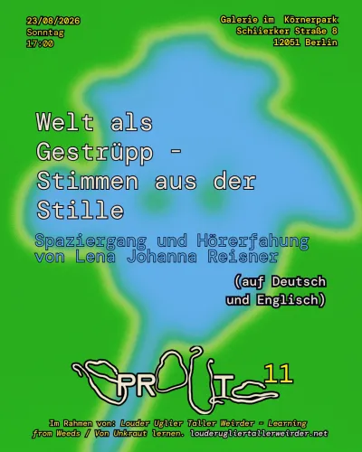 Welt als Gestrüpp - Stimmen aus der Stille