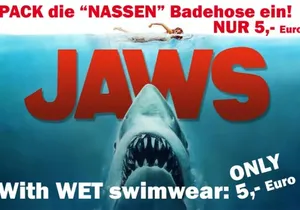 Pack die Badehose ein: Jaws