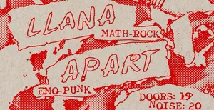 tiny giant & little league shows prsnt: Apart & Llana