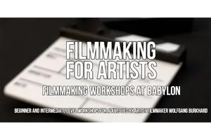Filmmaking for Artists Beginners Workshop