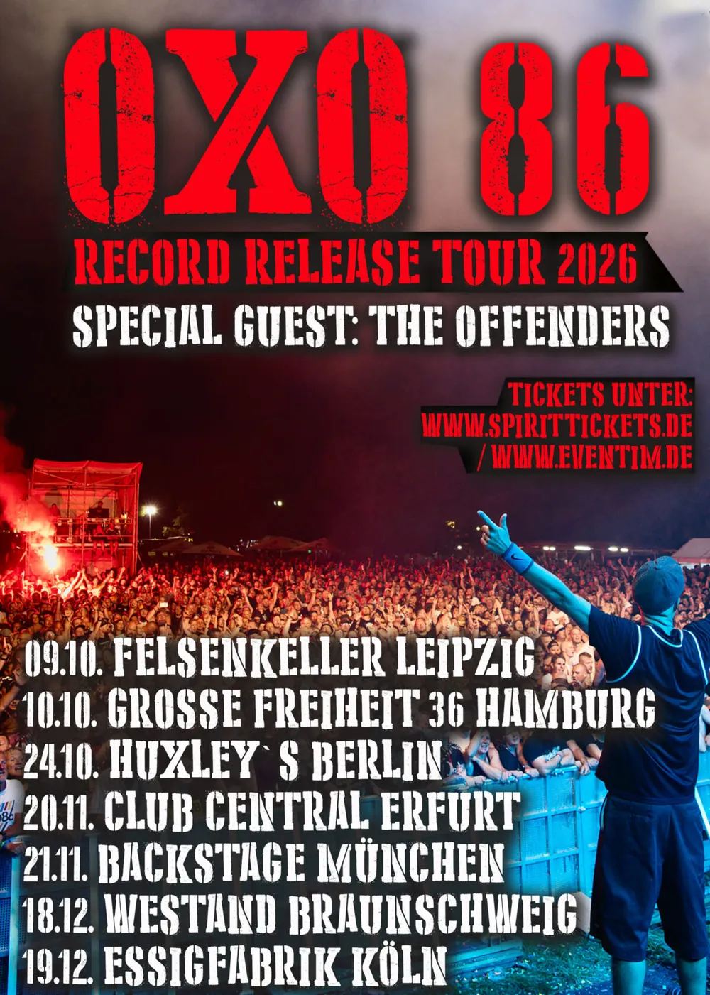 OXO 86 + Special Guest: The Offenders