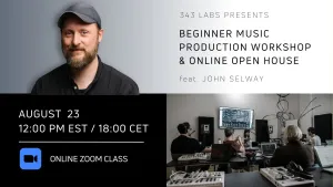 Online Beginner Music Production Workshop & Open House