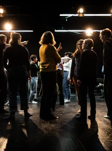 Einblicke: Workshop zu "Warten auf Godot"